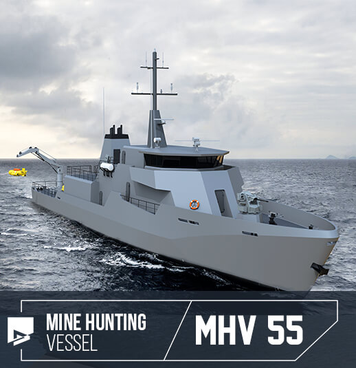 Mine Hunting Vessel MHV 55