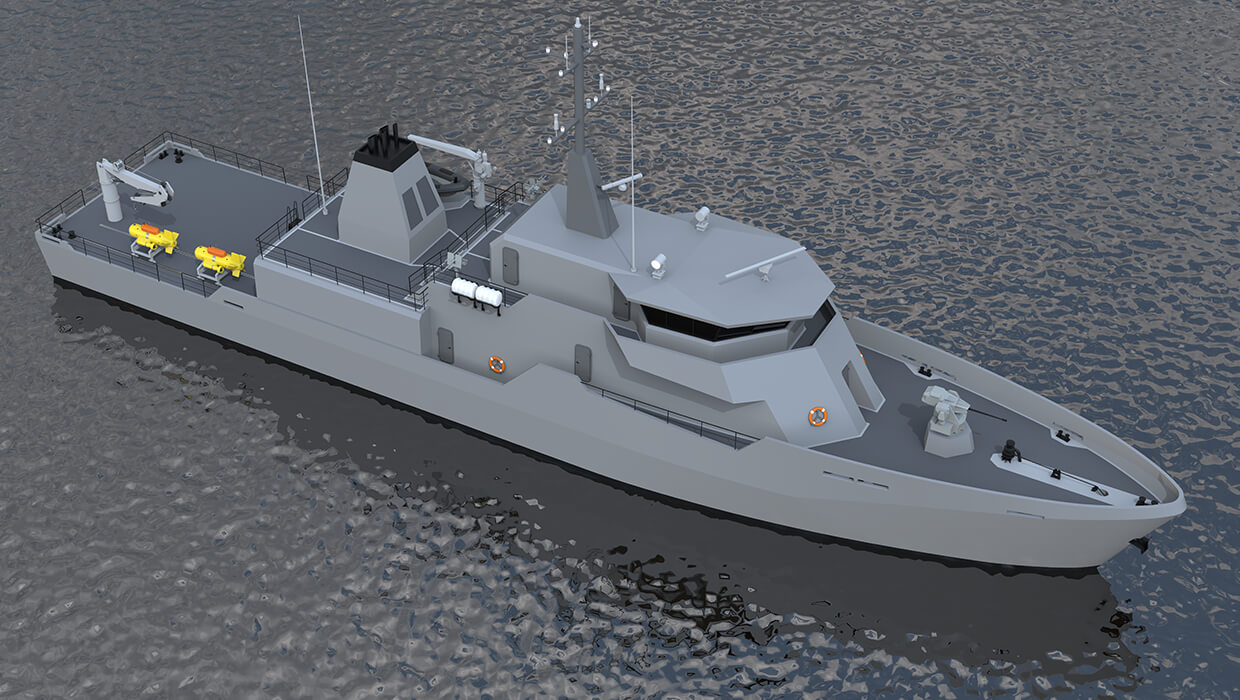 Mine Hunting Vessel MHV 55