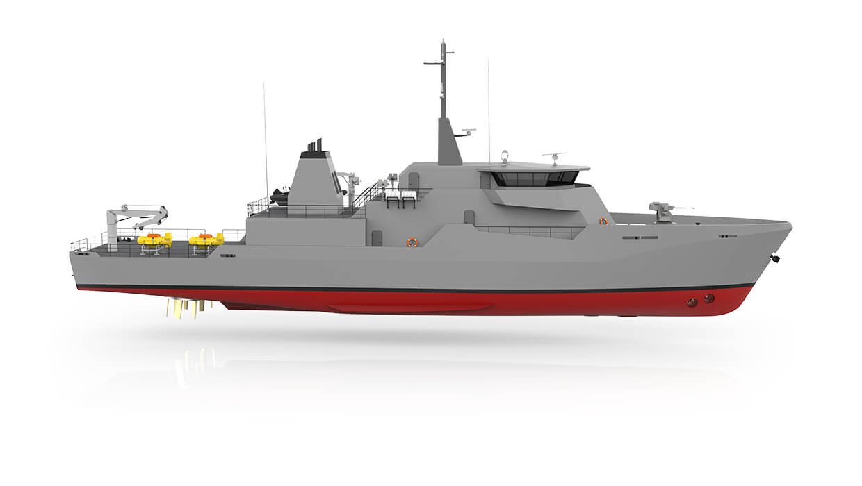 Mine Hunting Vessel MHV 55